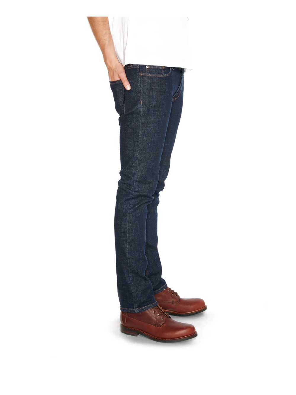 Mott & Bow Wooster Slim Stretch Jeans, 34/32 - Picture 3 of 11